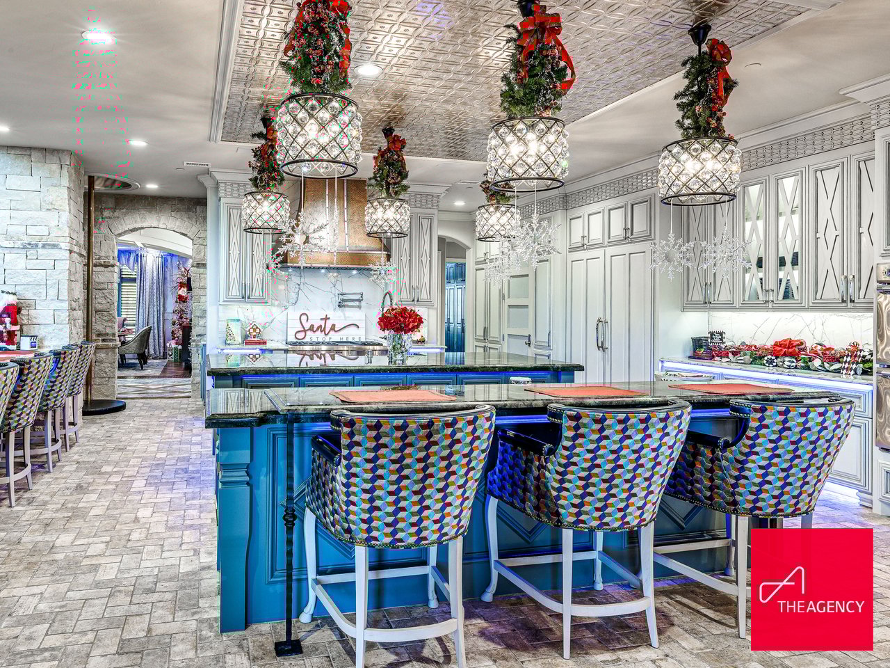 Sleighing the Season: A Christmas Luxury Home Photoshoot at OKC's Viral Estate - Wyatt Poindexter - The Agency