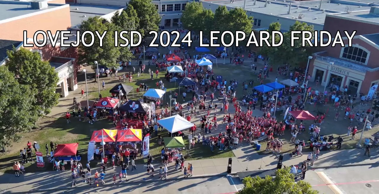 Lovejoy School District's 2024 Leopard Friday - As Always, It was well attended and lots of fun