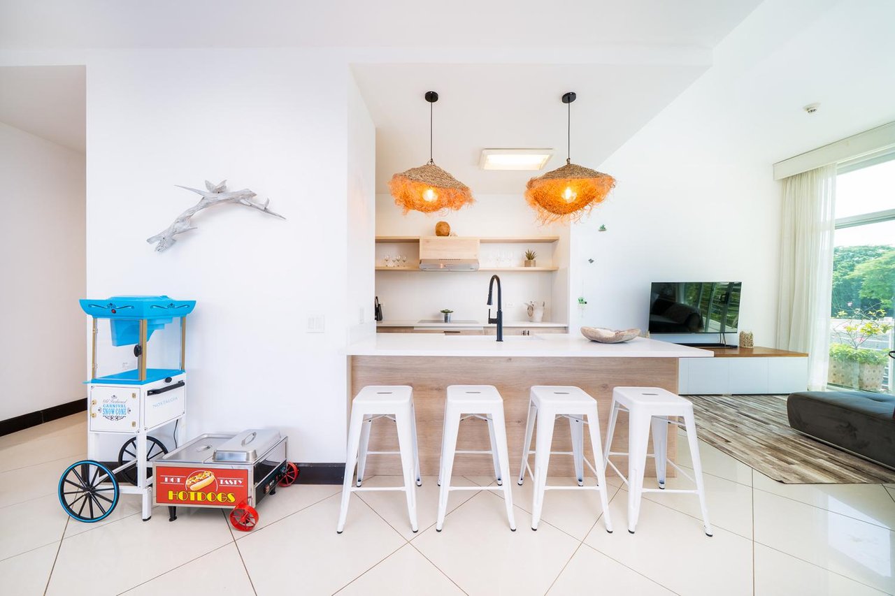 Pacific Park #406 | Expansive Modern Condo with Terrace and Peak Ocean Views in the Heart of Tamarindo