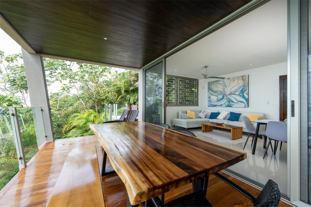 A Modern Jungle Haven with Panoramic Whales Tail Views