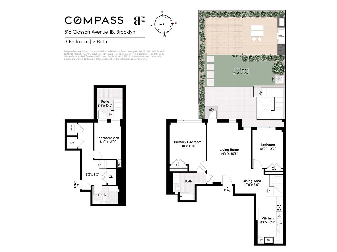 516 Classon Ave, #1B