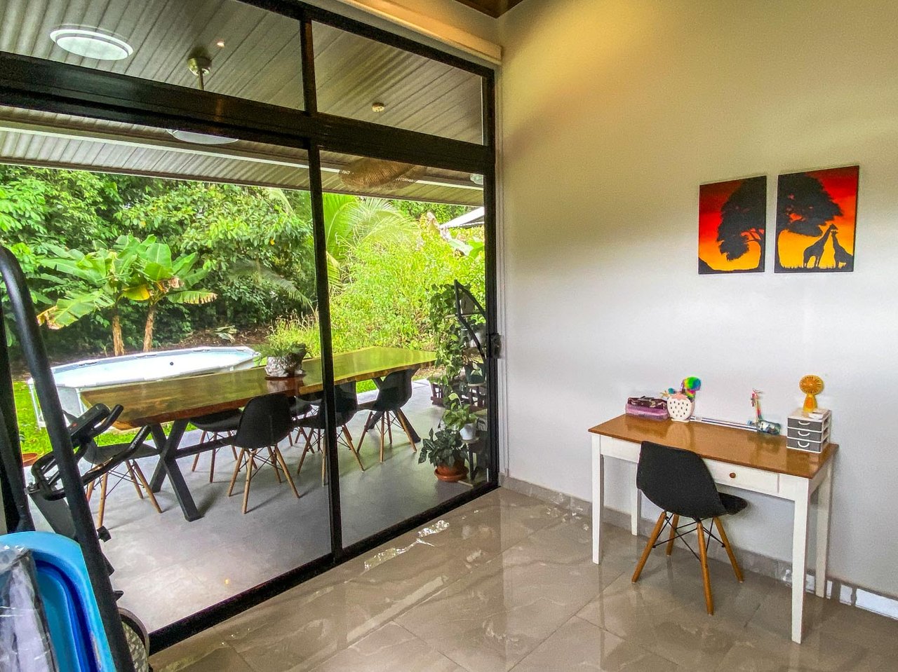 3-Bed Home on Calle Principal Ojochal with River & Jungle