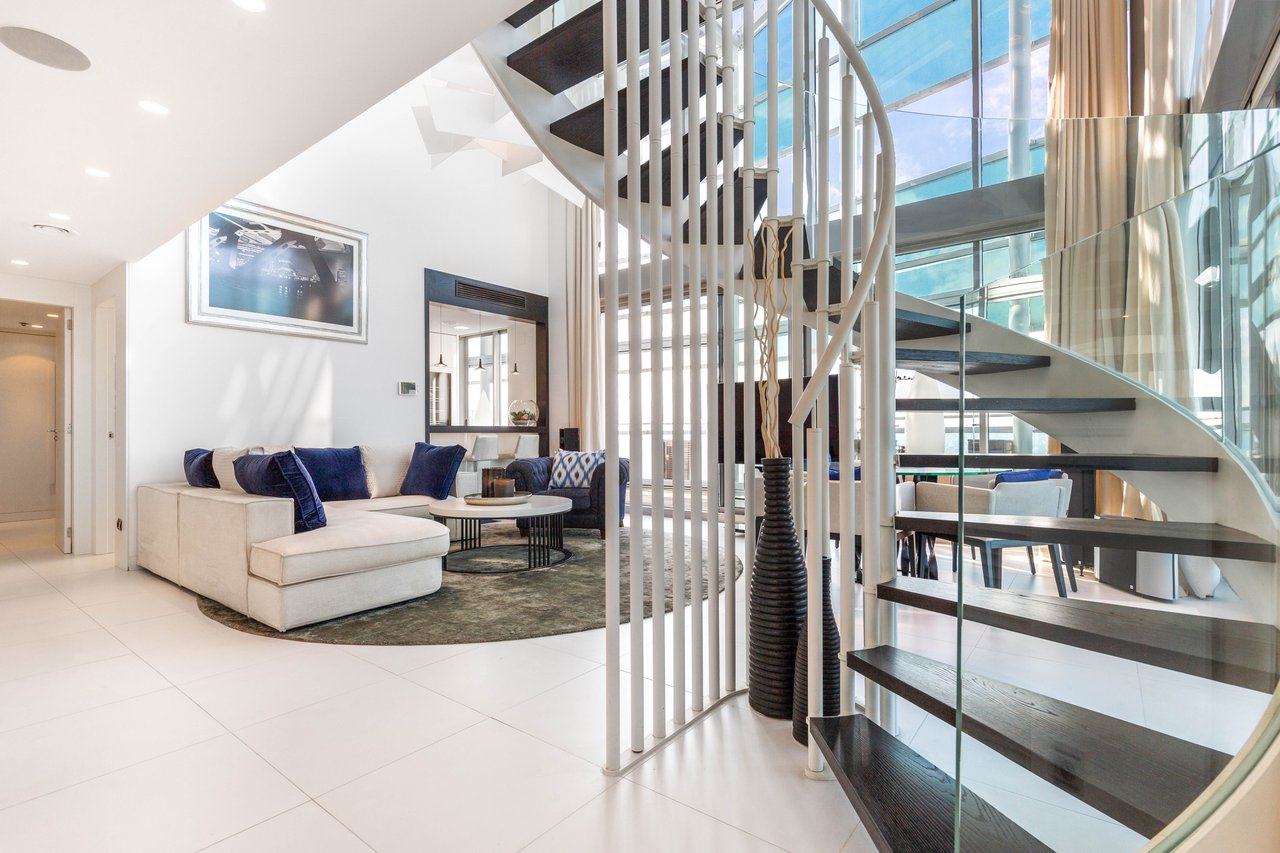 Luxury penthouse in Diagonal Mar, with views and pool 