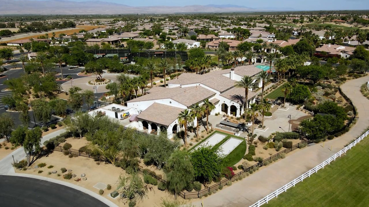 Griffin Ranch gated community in La Quinta, California