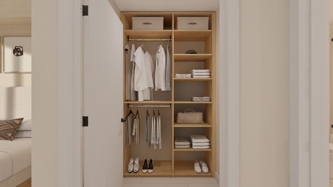 Cassia Residences Coral Gables wardrobe 
