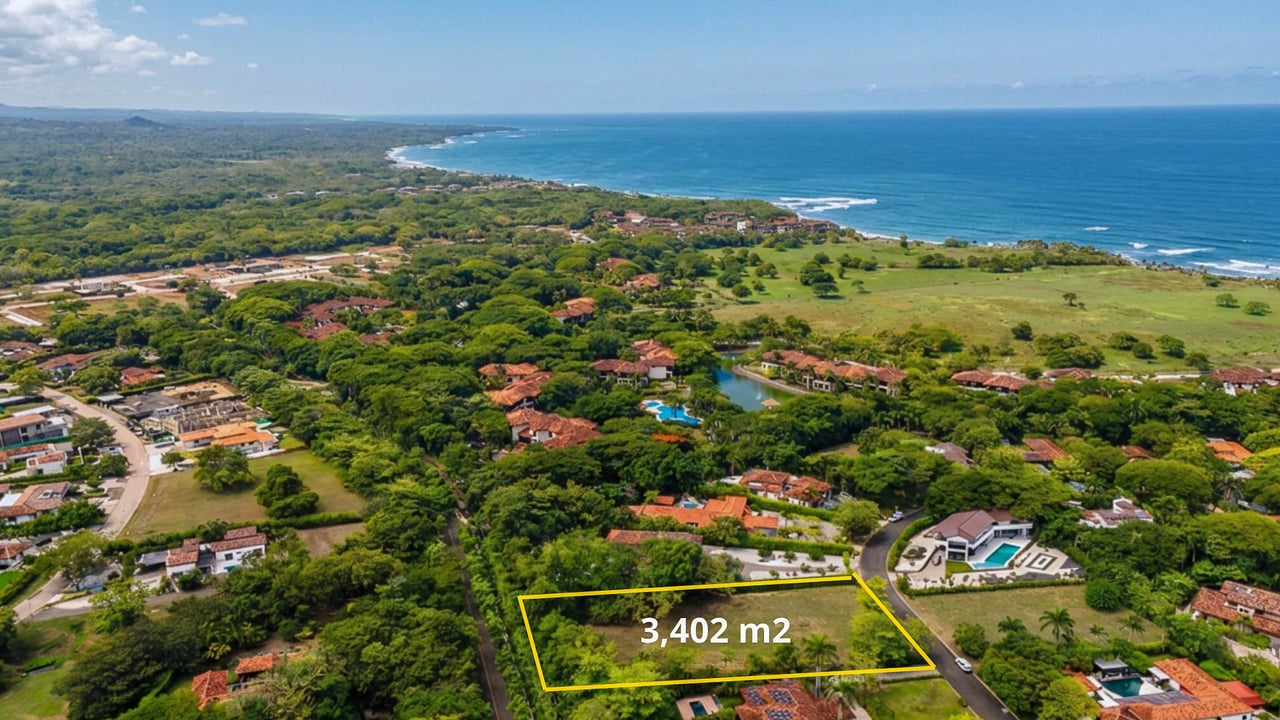 Lot #41 Las Golondrinas | 3,402 m² Buildable Lot Near Playa Bonita