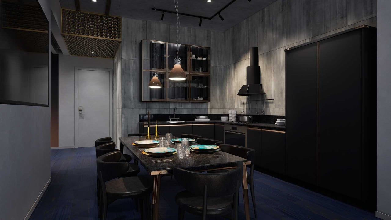 Diesel Wynwood dining area 