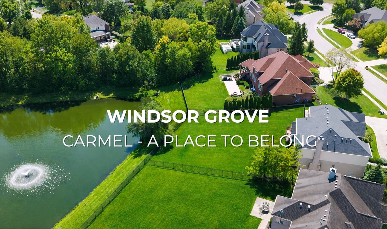 Windsor Grove Neighborhood Tour series | Luxury Living in West Carmel, Indiana