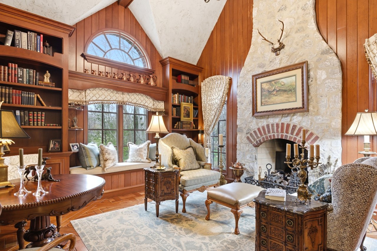 French Country Manor Home
