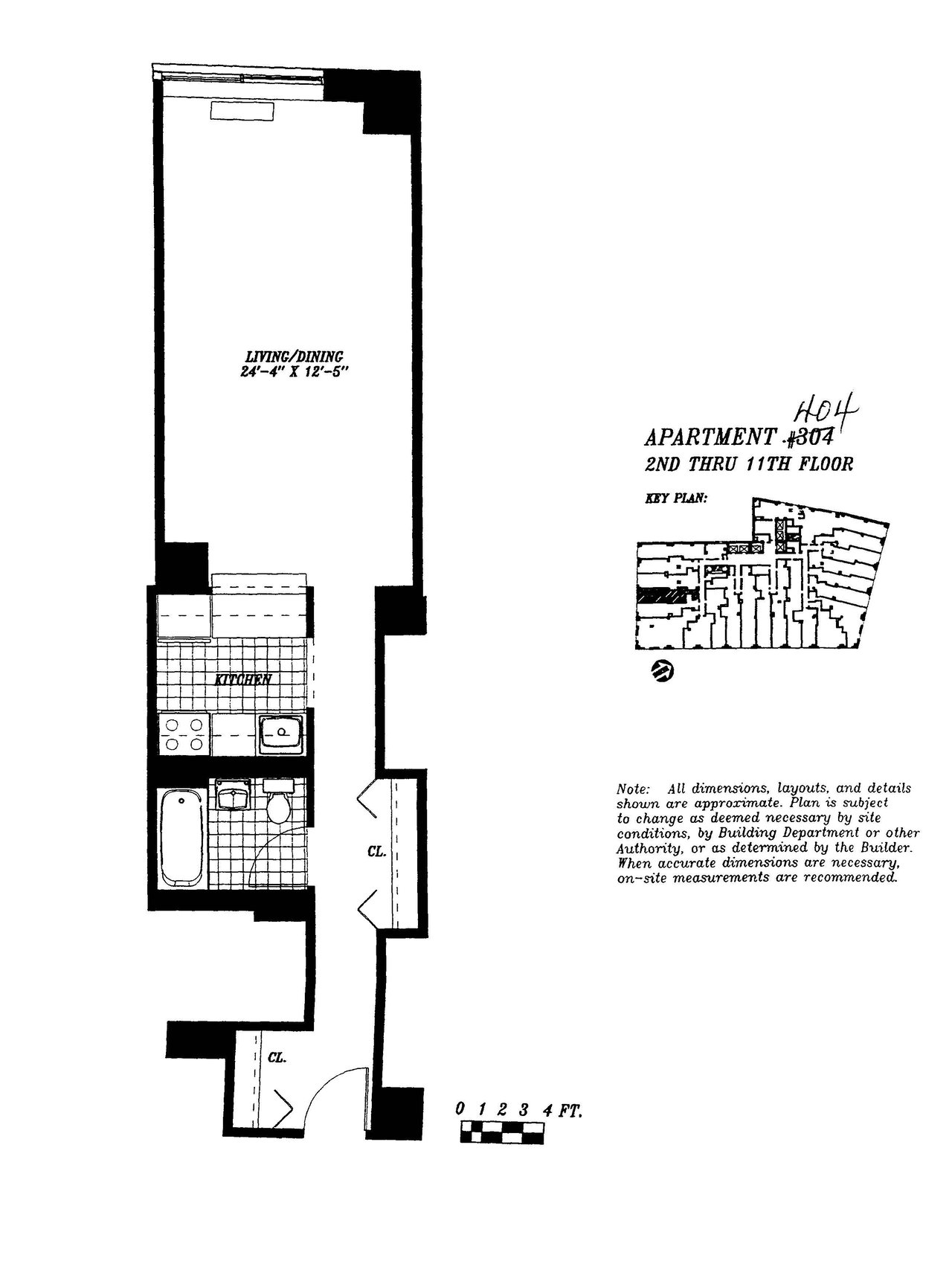 45 Wall Street, Apt 804