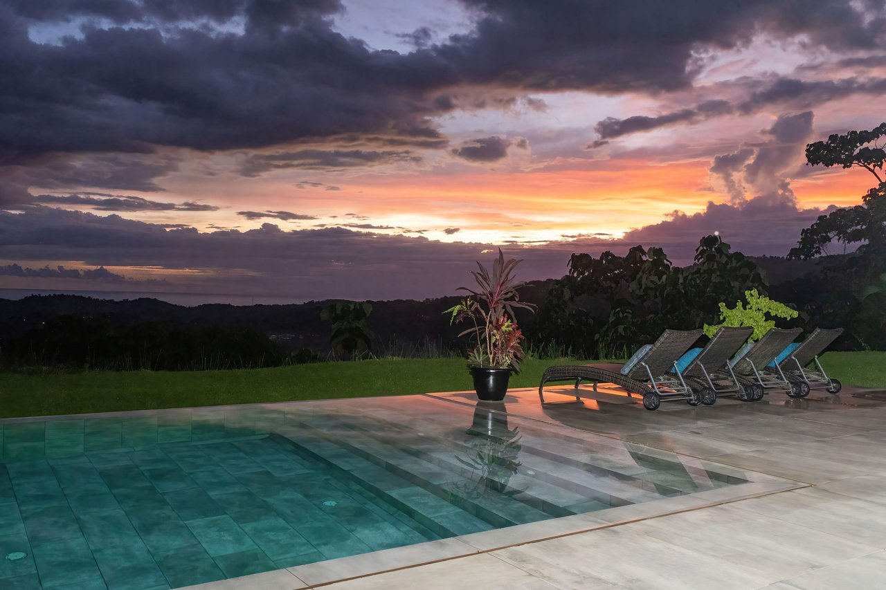 Elegant Estate with Pacific & Jungle Views in Ojochal