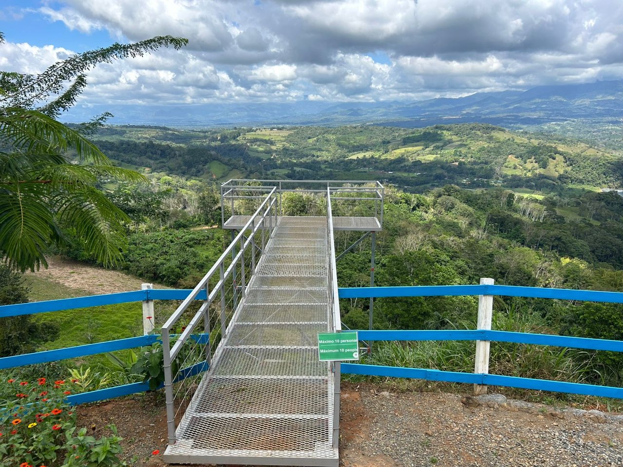 10-Acre Waterfall Farm with Amazing Valley and River View in San Isidro.
