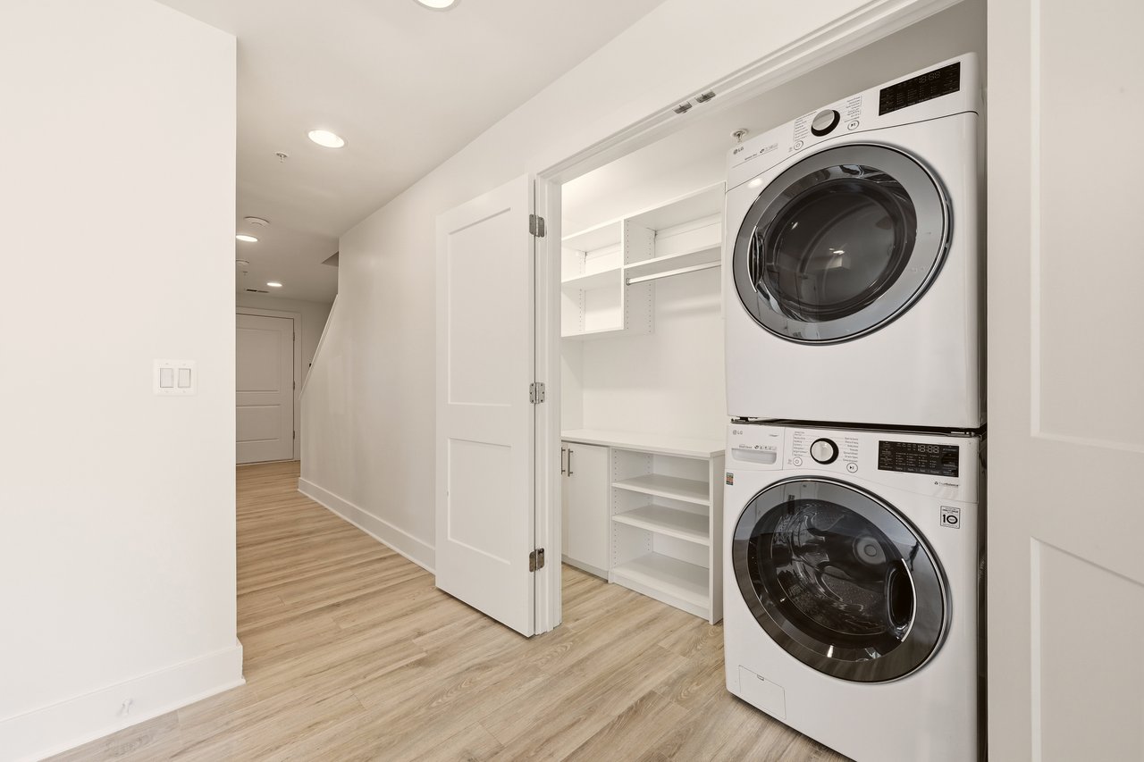 1st Floor Laundry Closet