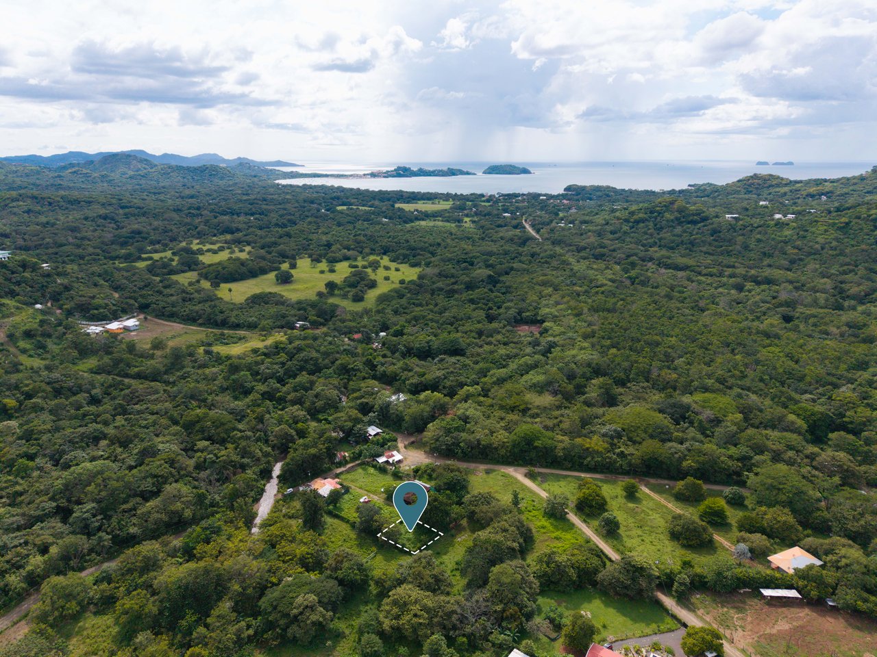 424m2 Lot with Water in Playa Potrero | Ready-to-Build Lot with Approved Plans & Renders