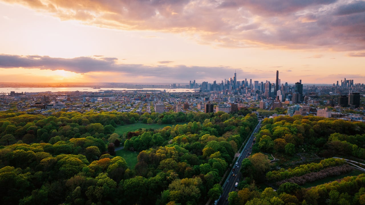 One Prospect Park West luxury condominium at 1 Prospect Park West in Park Slope, Brooklyn, featuring restored Classic Revival architecture, Prospect Park views, premium amenities, and luxury residences.