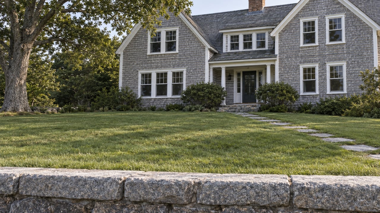 Who Owns the Yard Behind Duxbury's New Seawall?