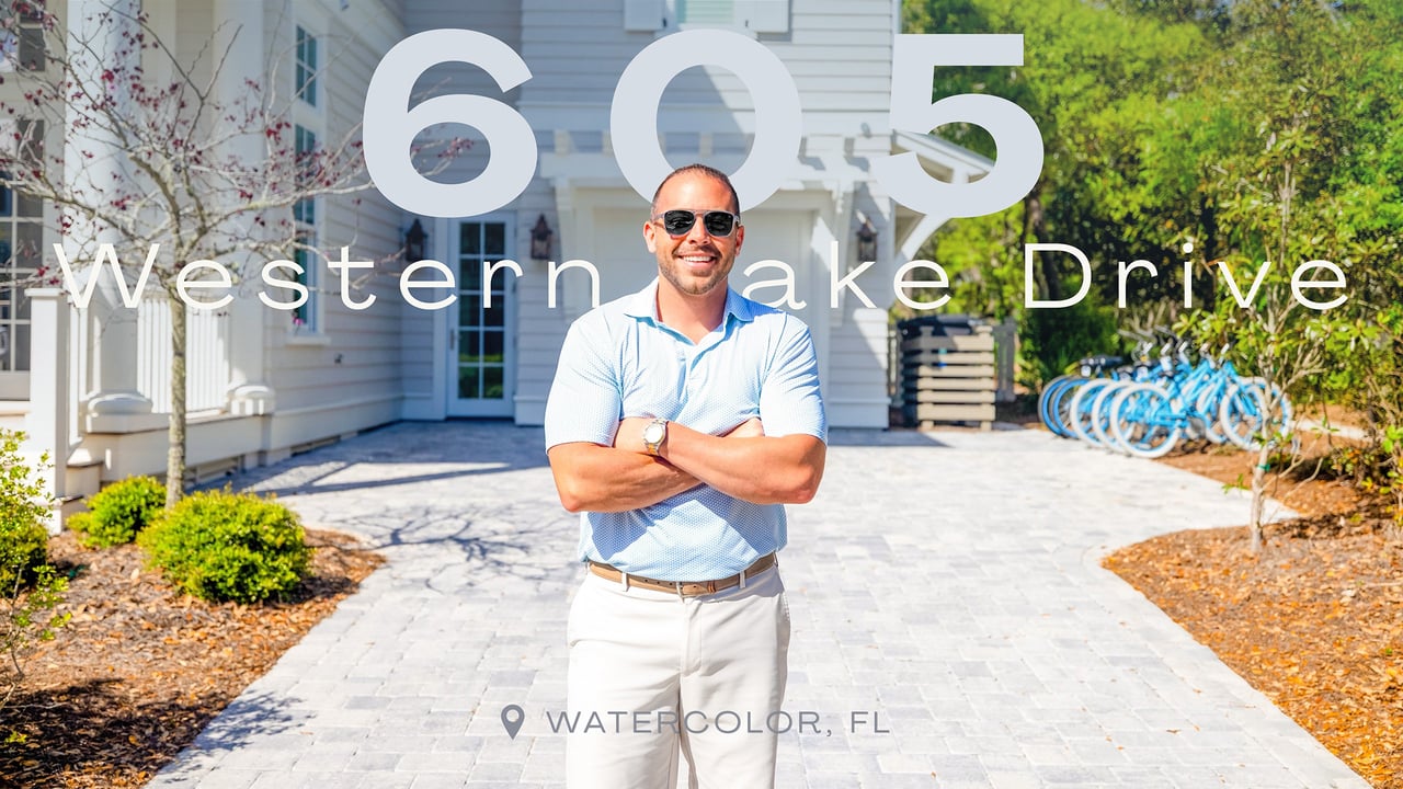 605 Western Lake Drive, Watercolor FL | $9,875,000 Luxury Home Tour on 30A