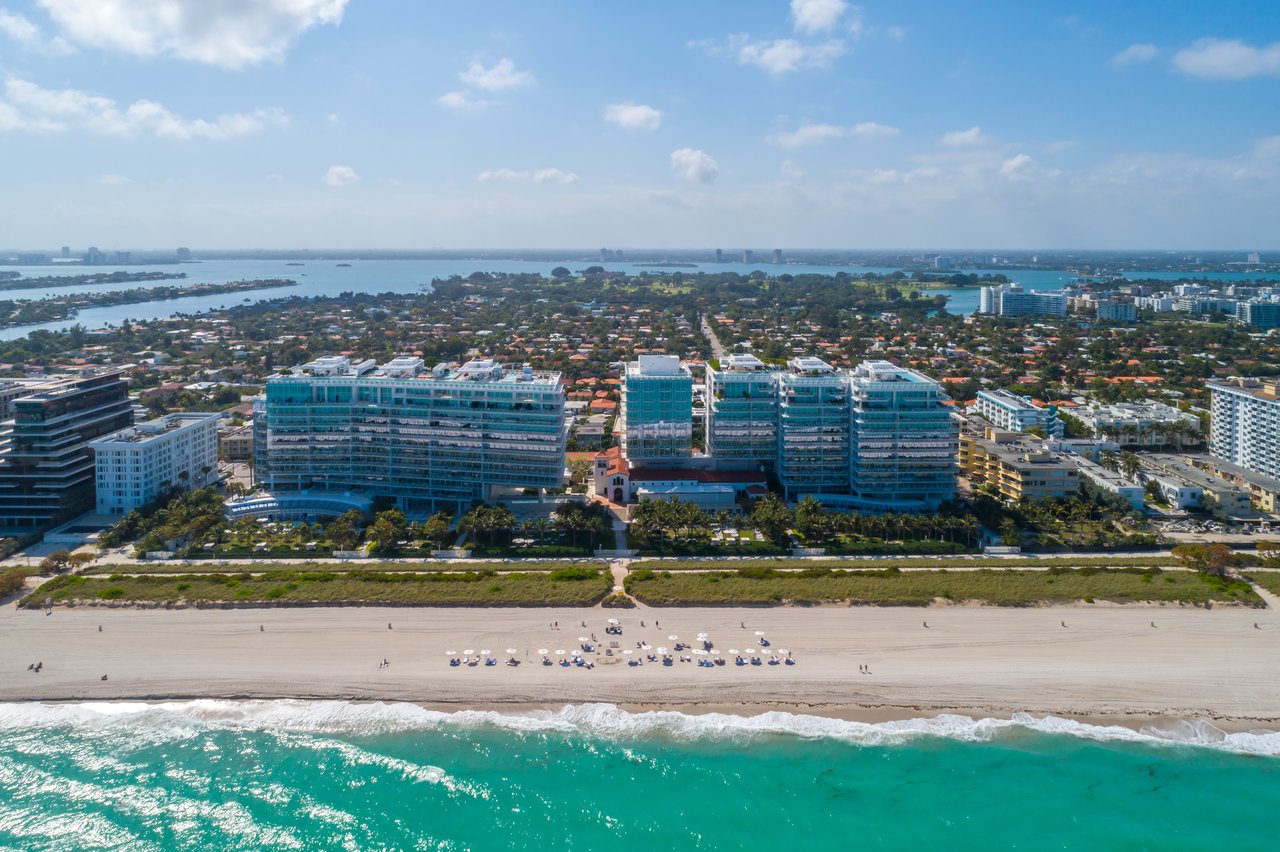 Four Seasons at The Surf Club Miami luxury oceanfront represented by Jeff Miller, top realtor in Miami specializing in high-end real estate