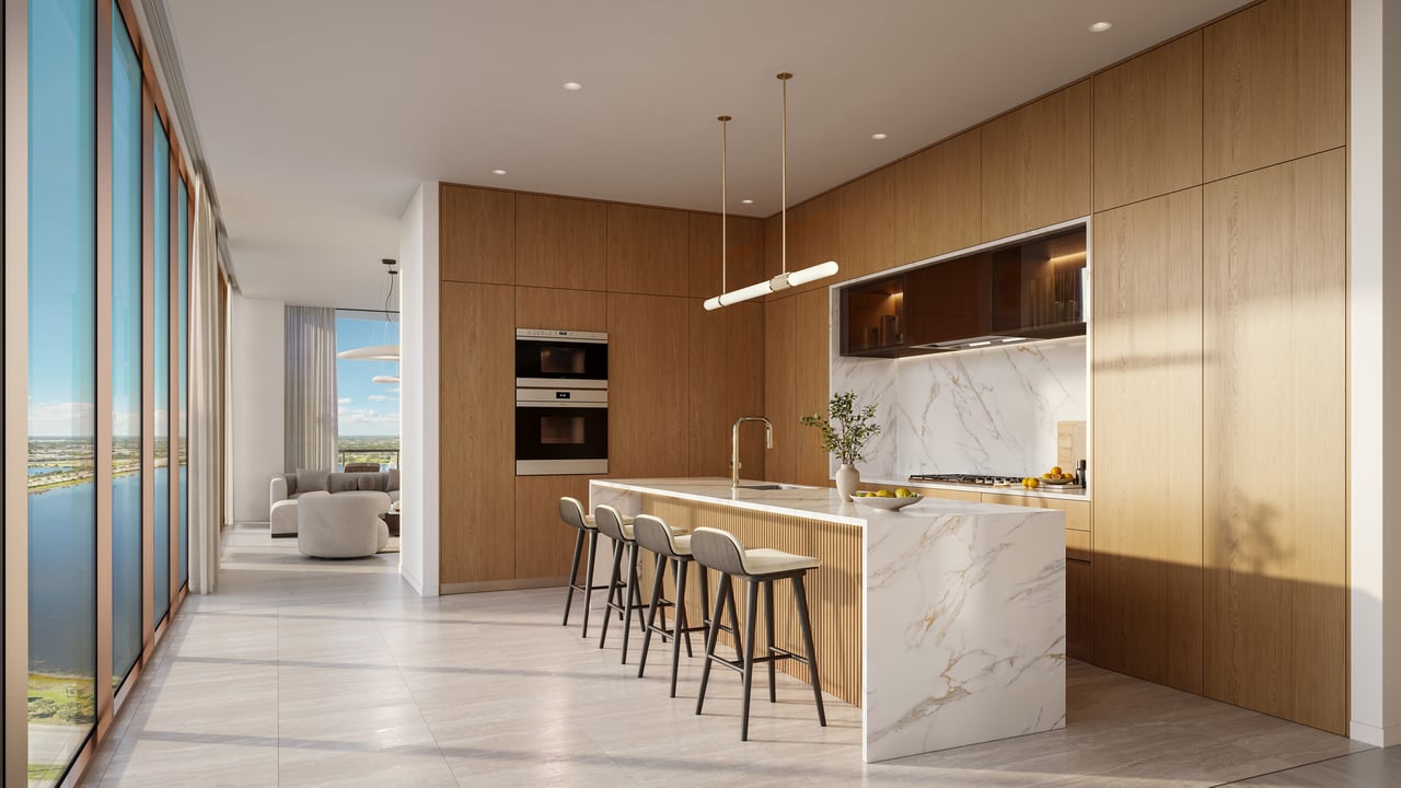 The Berkeley Palm Beach: Waterfront Condos 