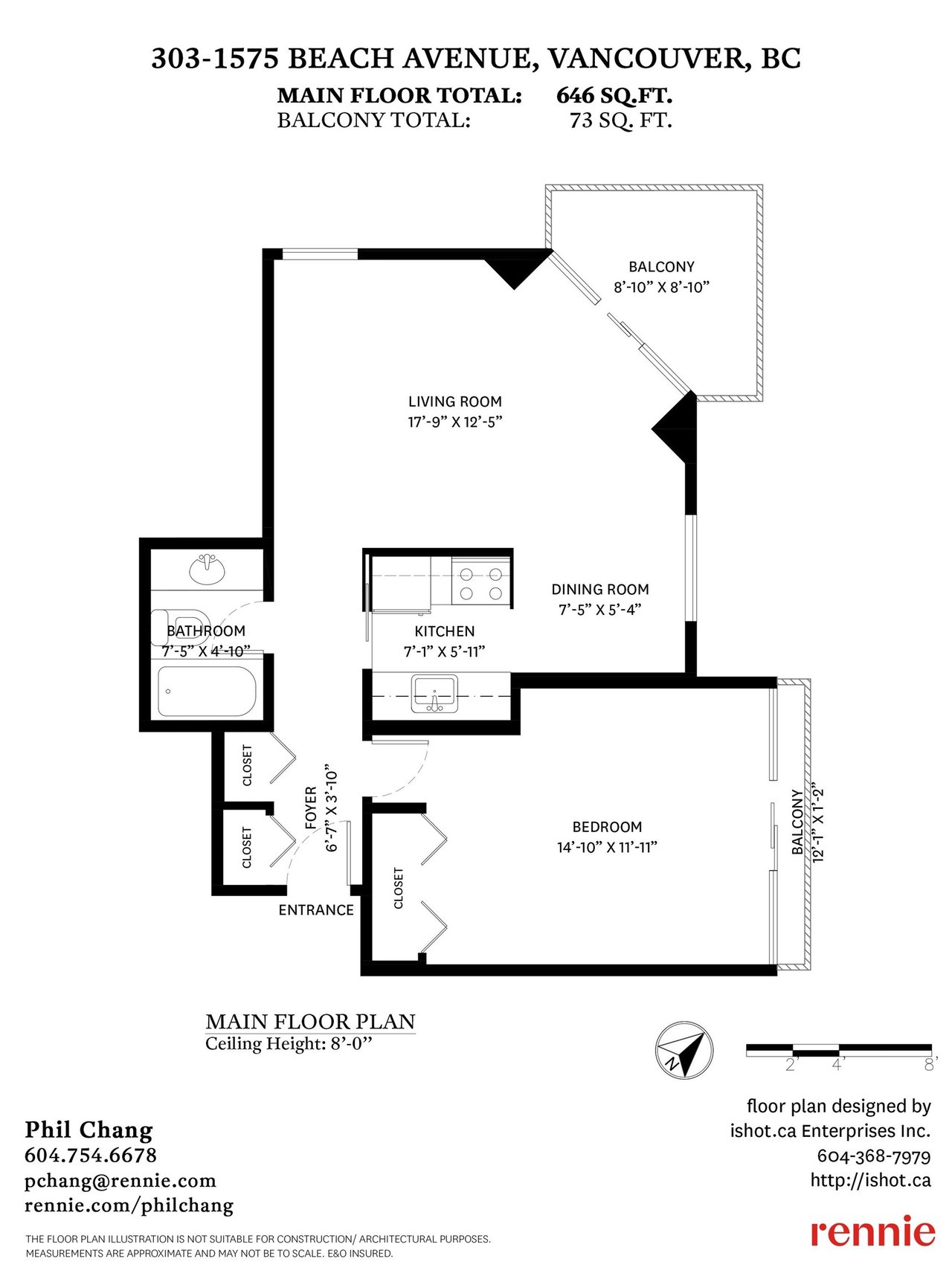 1575 Beach Ave, #303