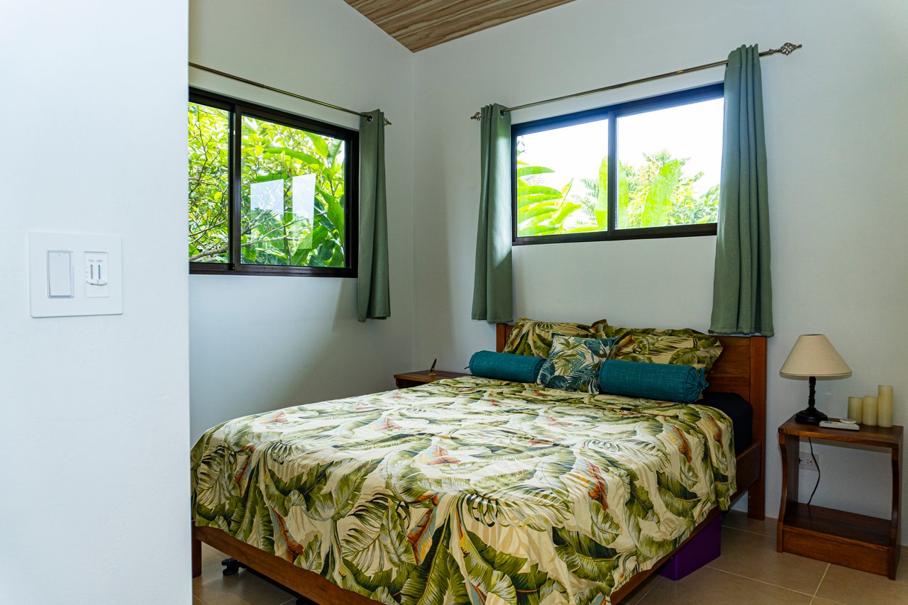 2-Bedroom Gem with Stunning Tropical Landscape in Uvita