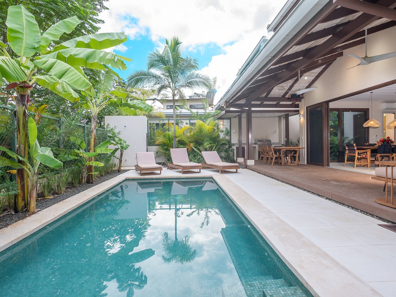 Tamarindo Park Lot 64 | Sleek Modern Home with Seamless Indoor-Outdoor Living and Private Pool