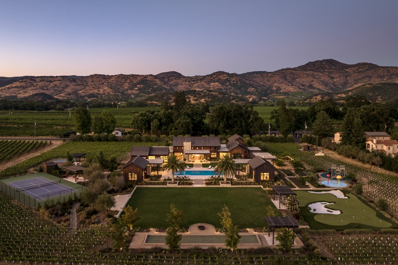 Yountville Vineyard View, Yountville