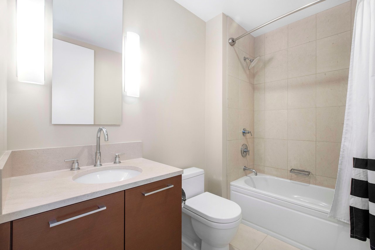 High-Floor, Two-Bedroom + Library at 301 Mission