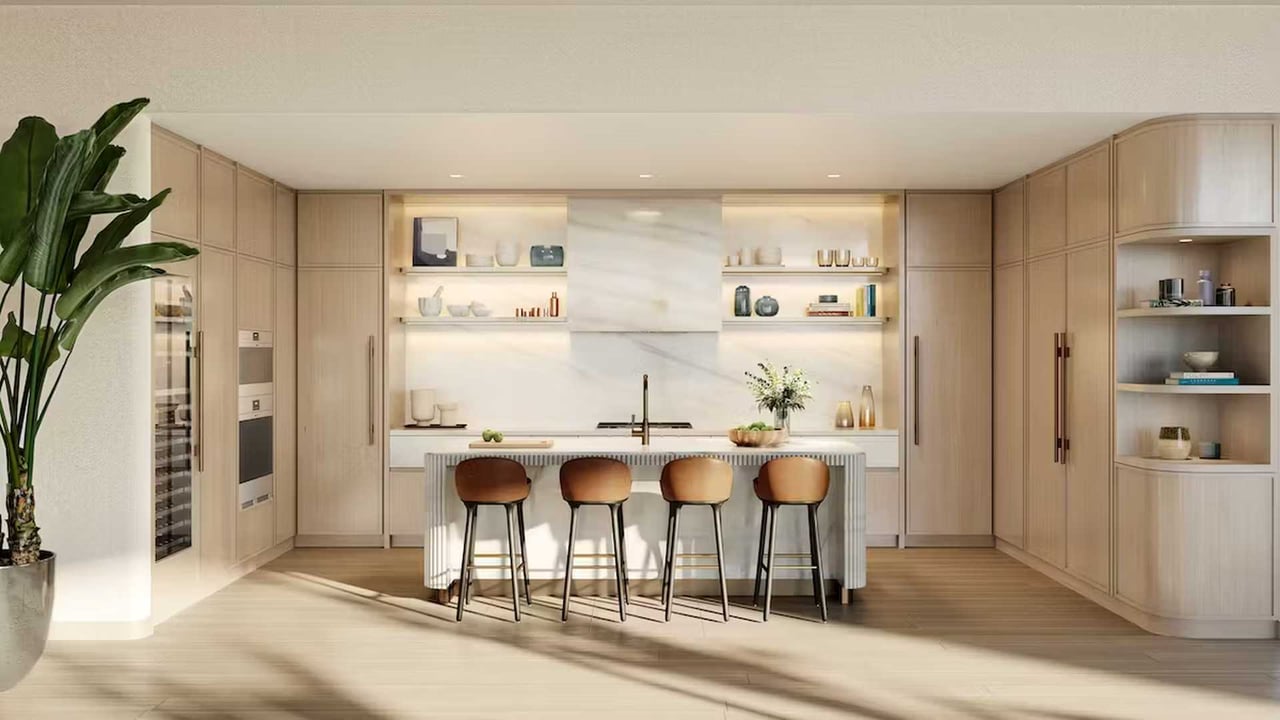 The Perigon kitchen