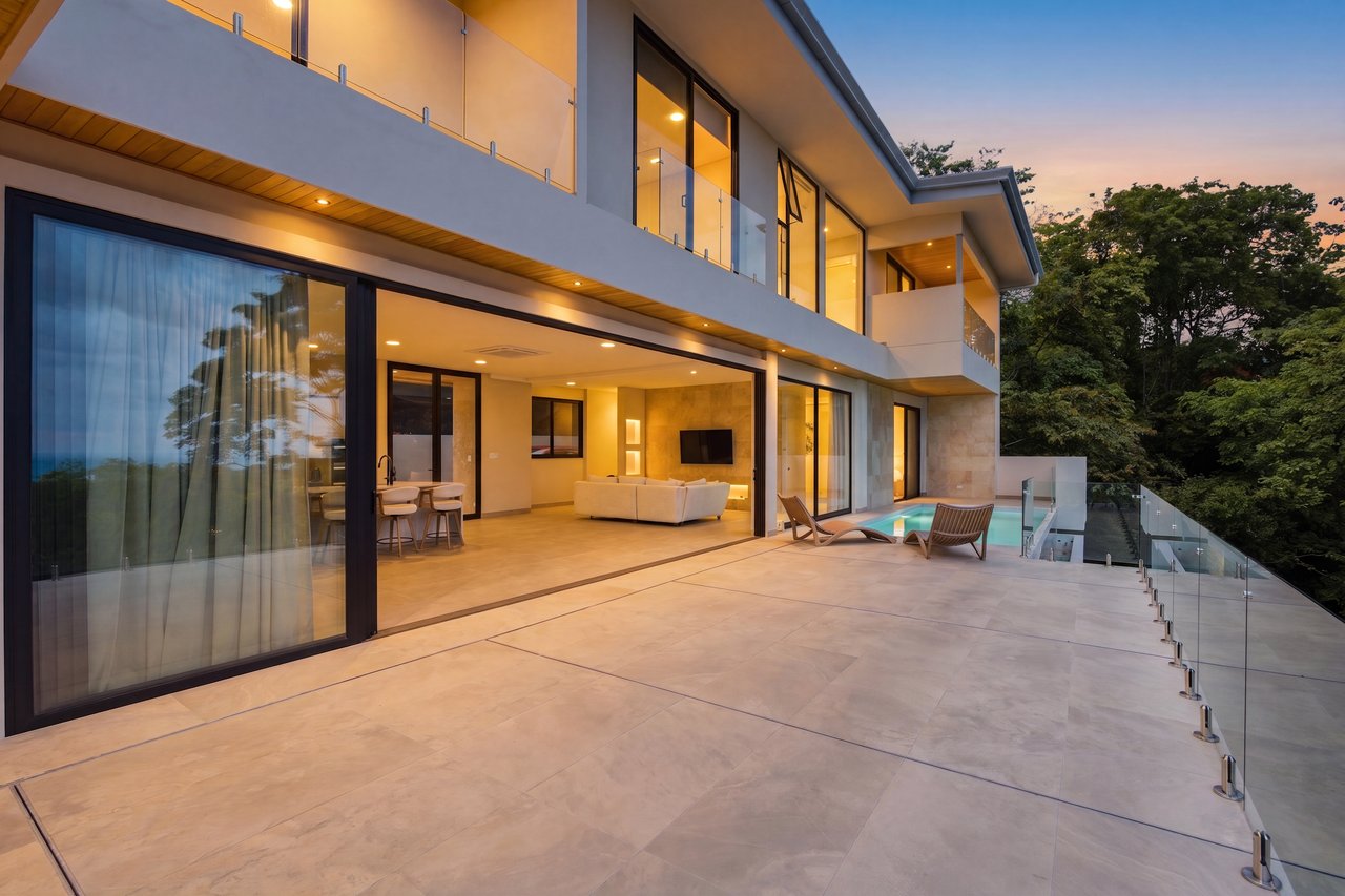 Casa Flores del Mar | Brand-New Contemporary Living with Pacific Ocean Views in Playa Grande