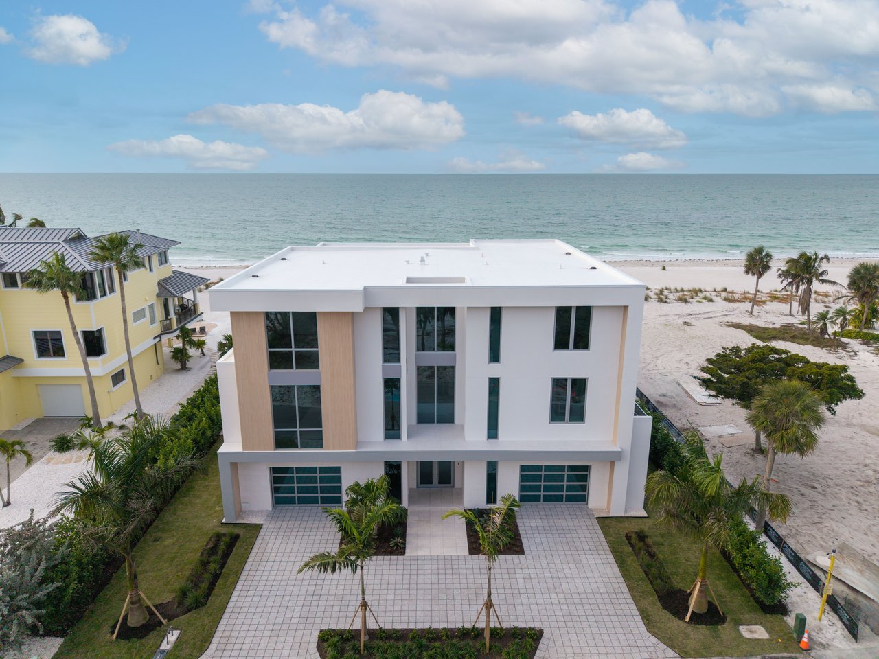 New Construction with Private Gulf Front Access