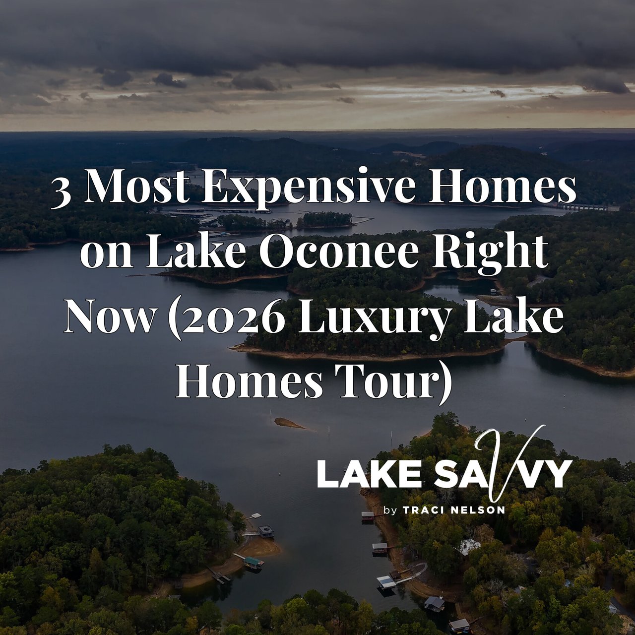 3 Most Expensive Homes on Lake Oconee Right Now (2026 Luxury Lake Homes Tour)