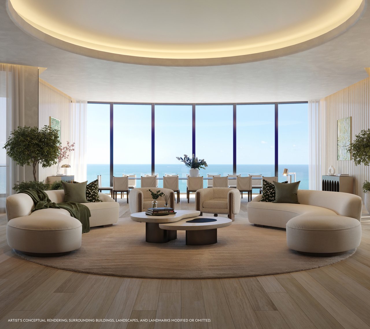 Inside the Rivage Bal Harbour Penthouse