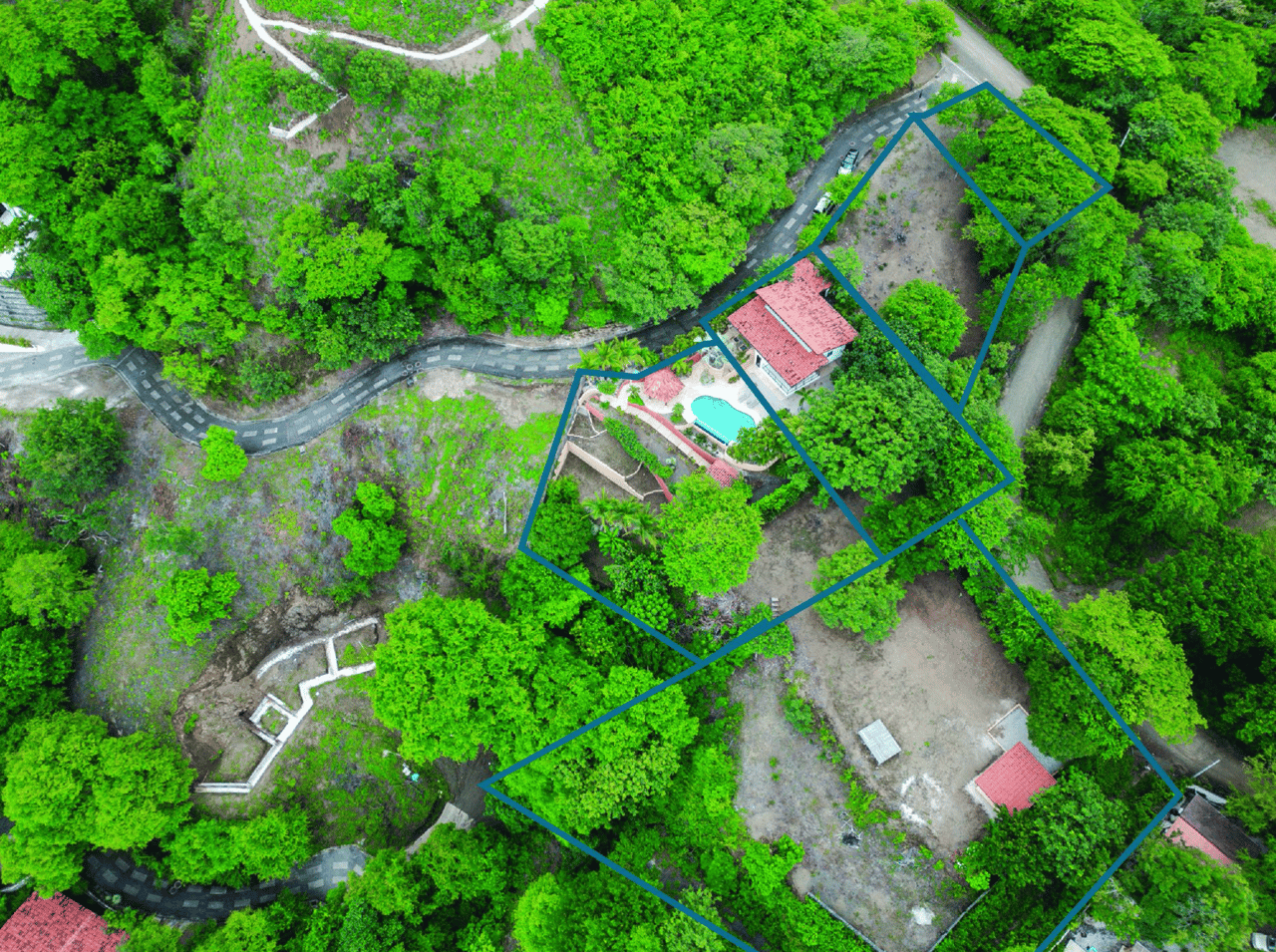 Casa Vista Penca - Oceanview Home + 5 Lots(1.25 Acres) In Loma Pico