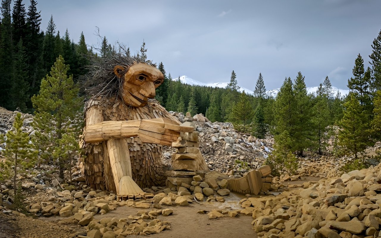 The Breckenridge Trail Troll Has Found His New Home