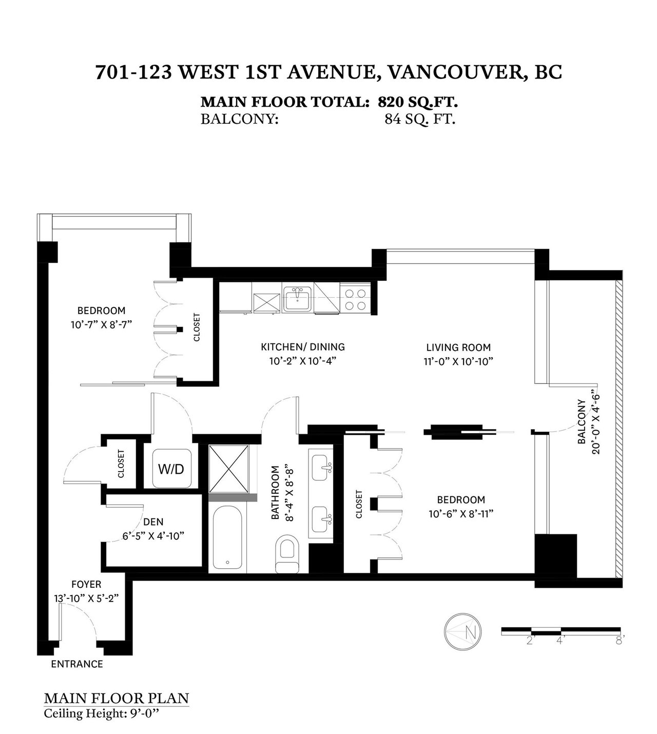 123 W 1st Ave, #710