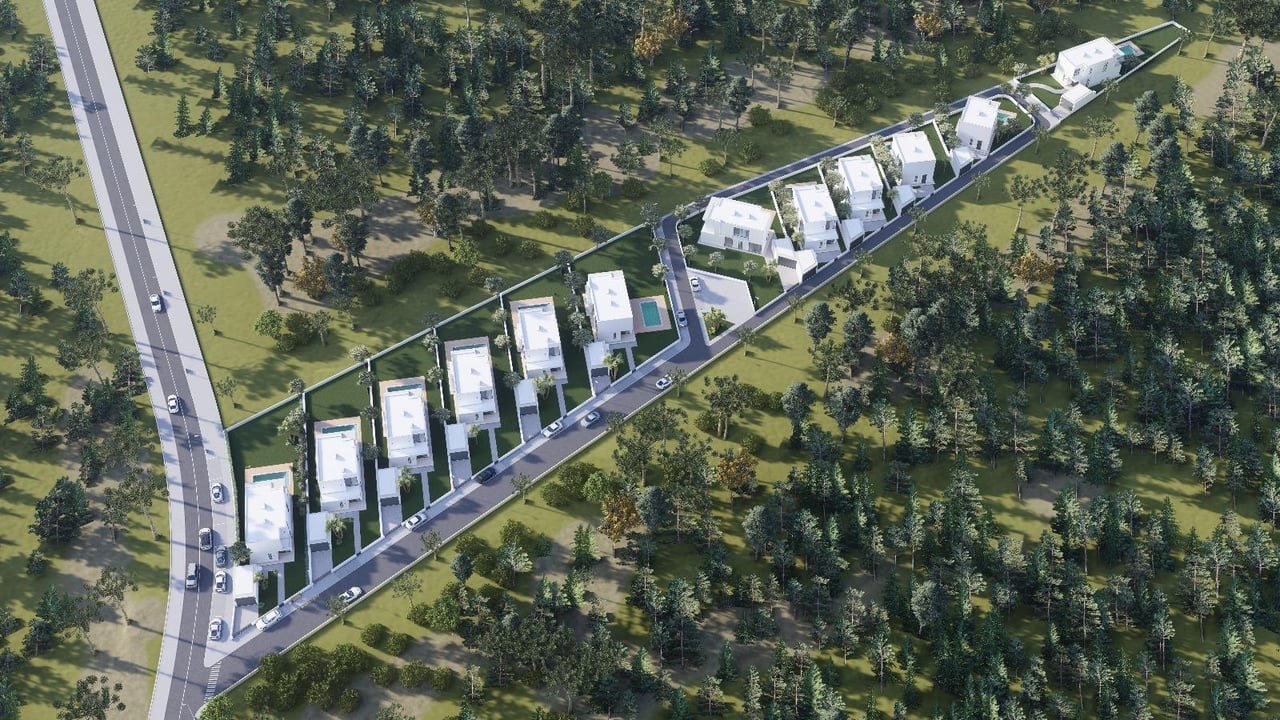 Plot with Approved Project for 12 Modern Villas in Sesimbra – Near Praia do Meco