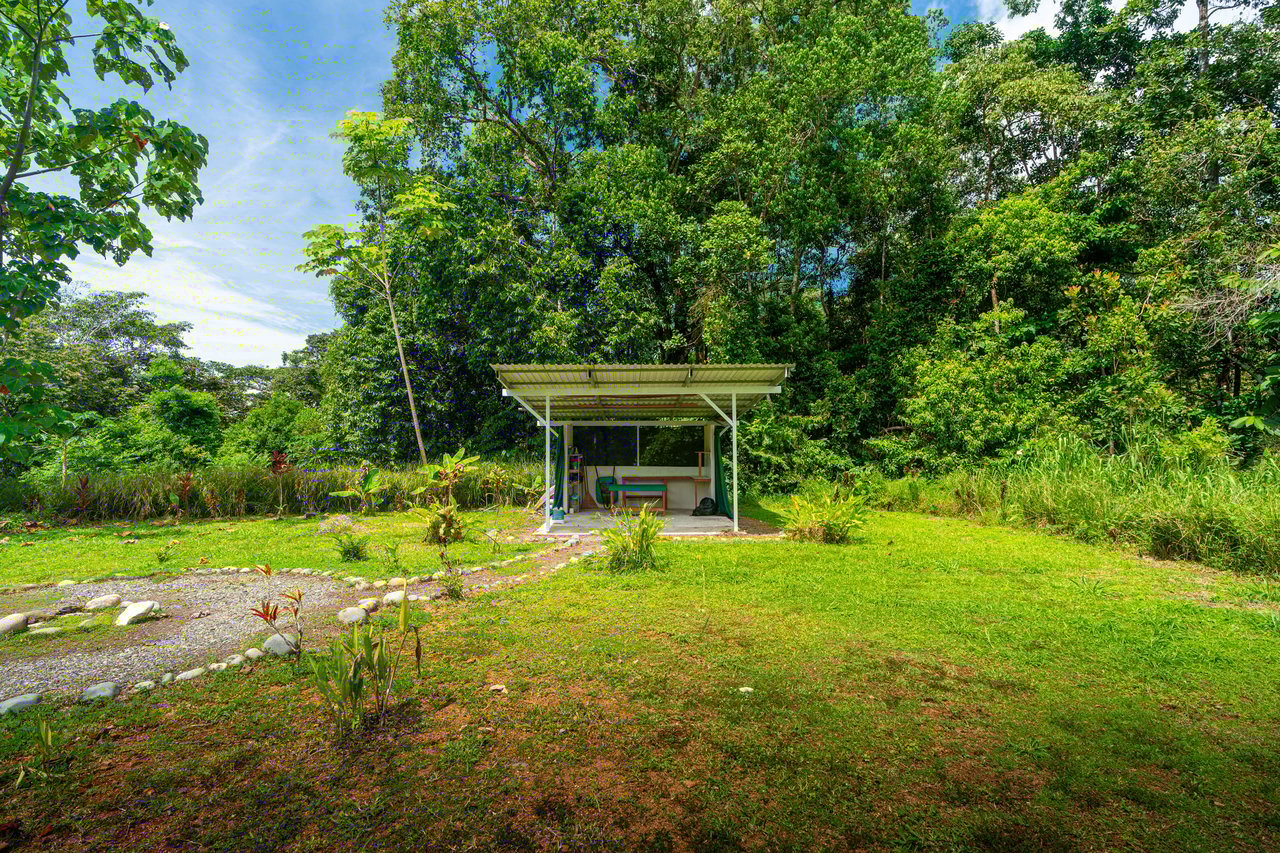 Plant Your Roots at Tierra Bendita! 2.5 Acres, River Frontage, 2 Bedroom Home, Private, Easy Access!