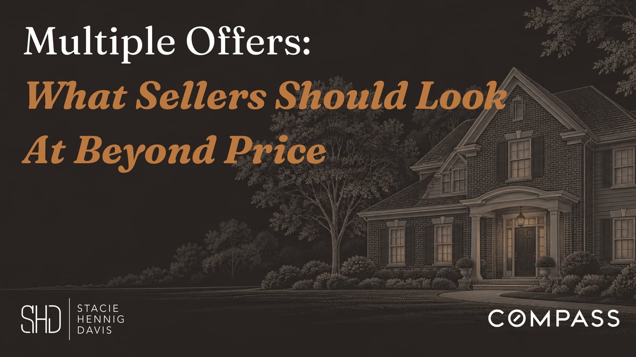 Reviewing and comparing multiple offers on a Northern Virginia home