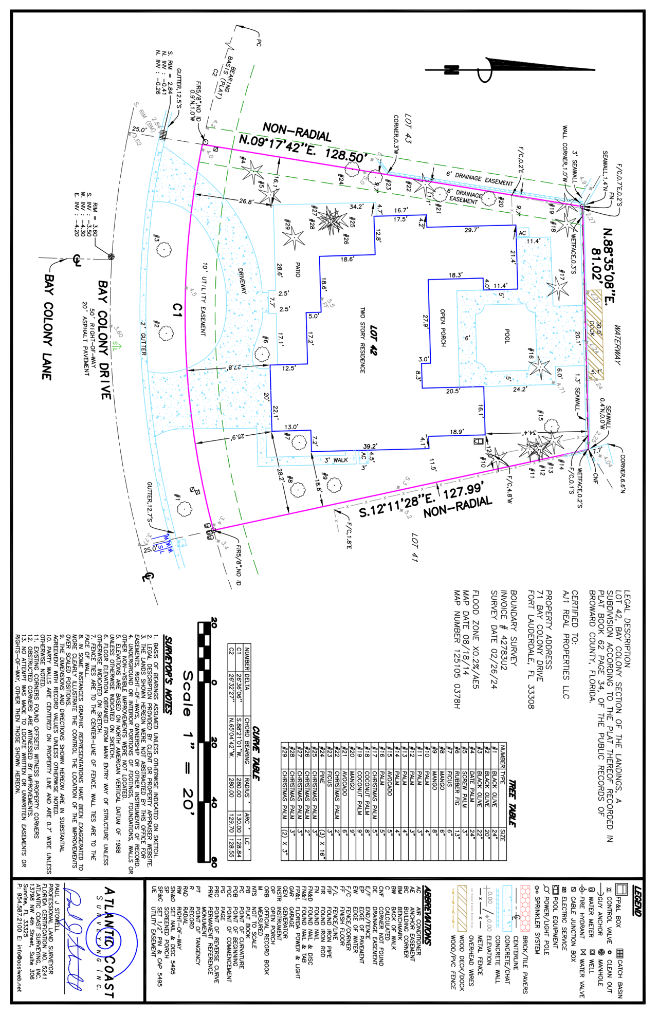 71 BAY COLONY DRIVE, FORT LAUDERDALE FL 33308