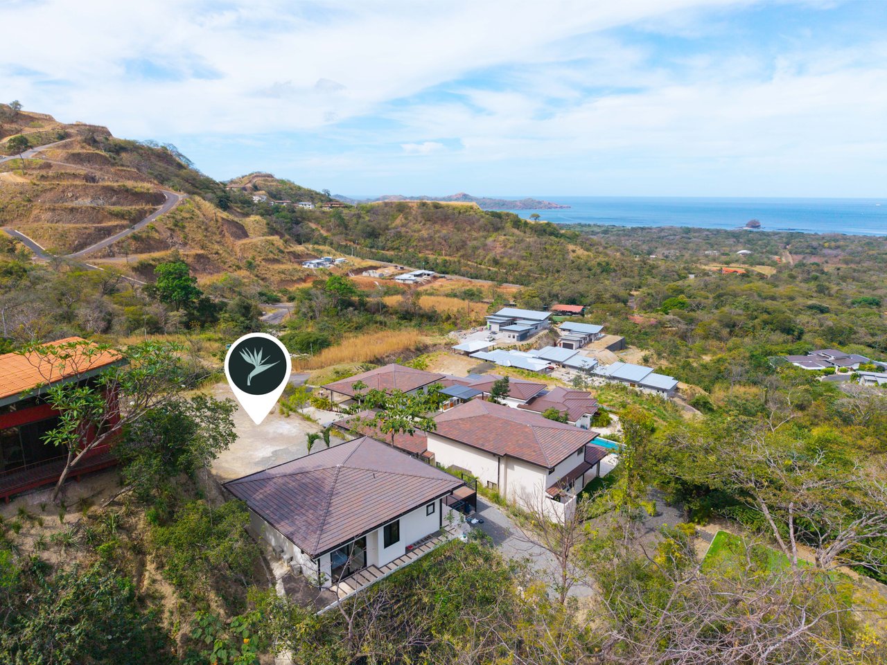 Casita Dorado | 2 Bedroom Ocean View Home with Large Lot in Playa Flamingo Costa Rica