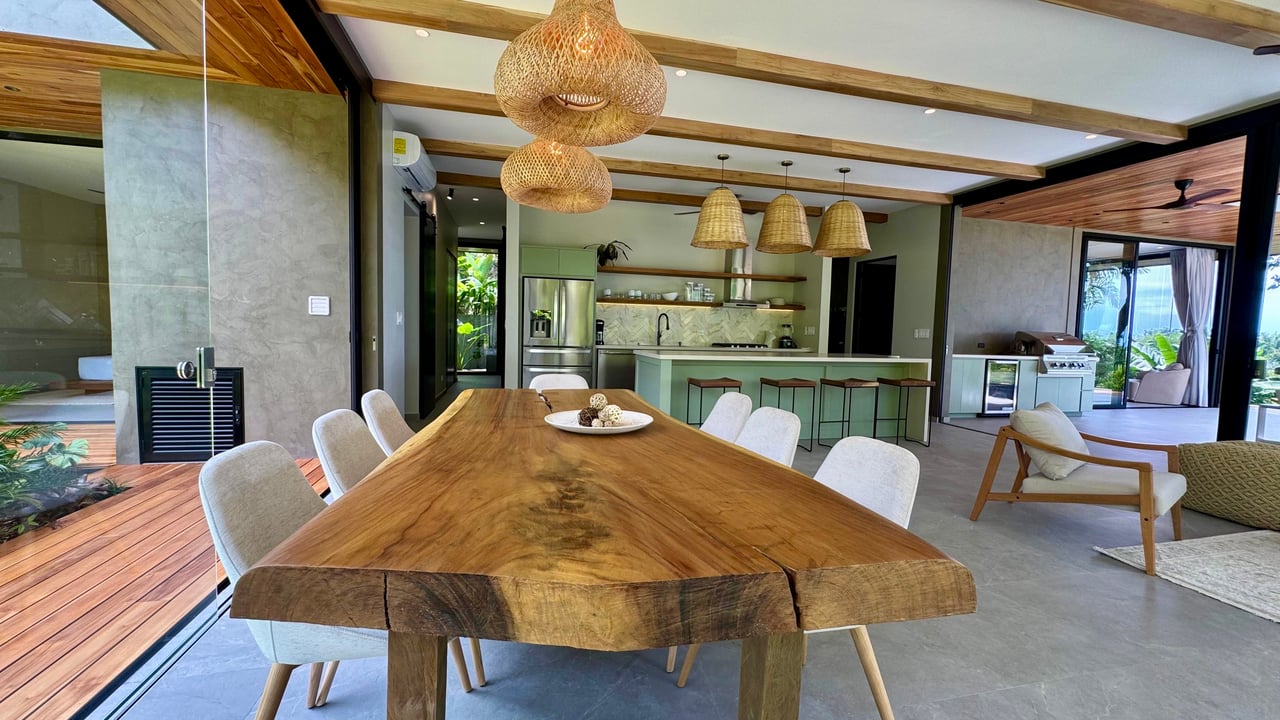 Move-In Ready Villa in Playa Hermosa with Ocean and Mountain Views - 3 beds, 3 baths.