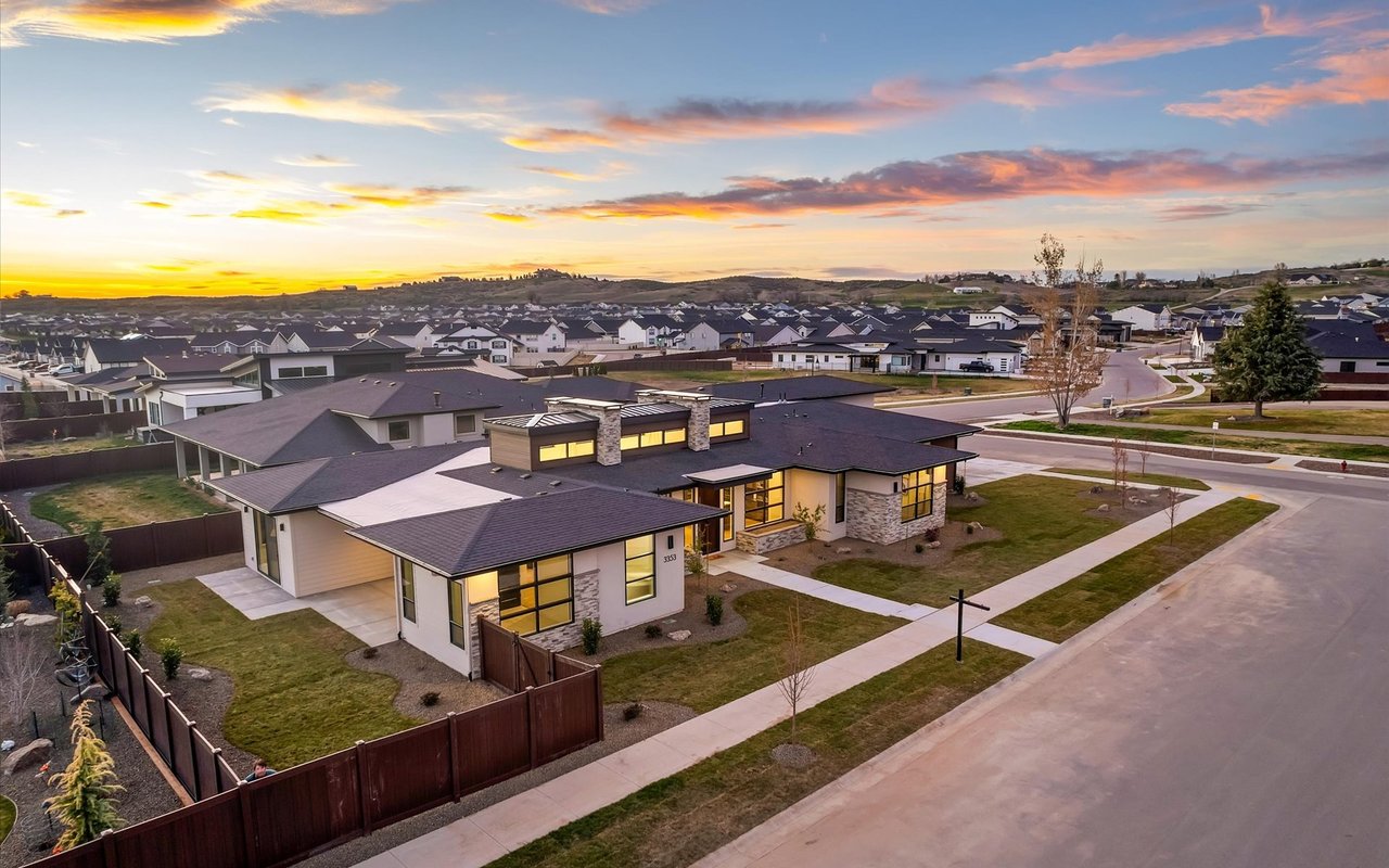 New Construction Home With Volcano Granite Island