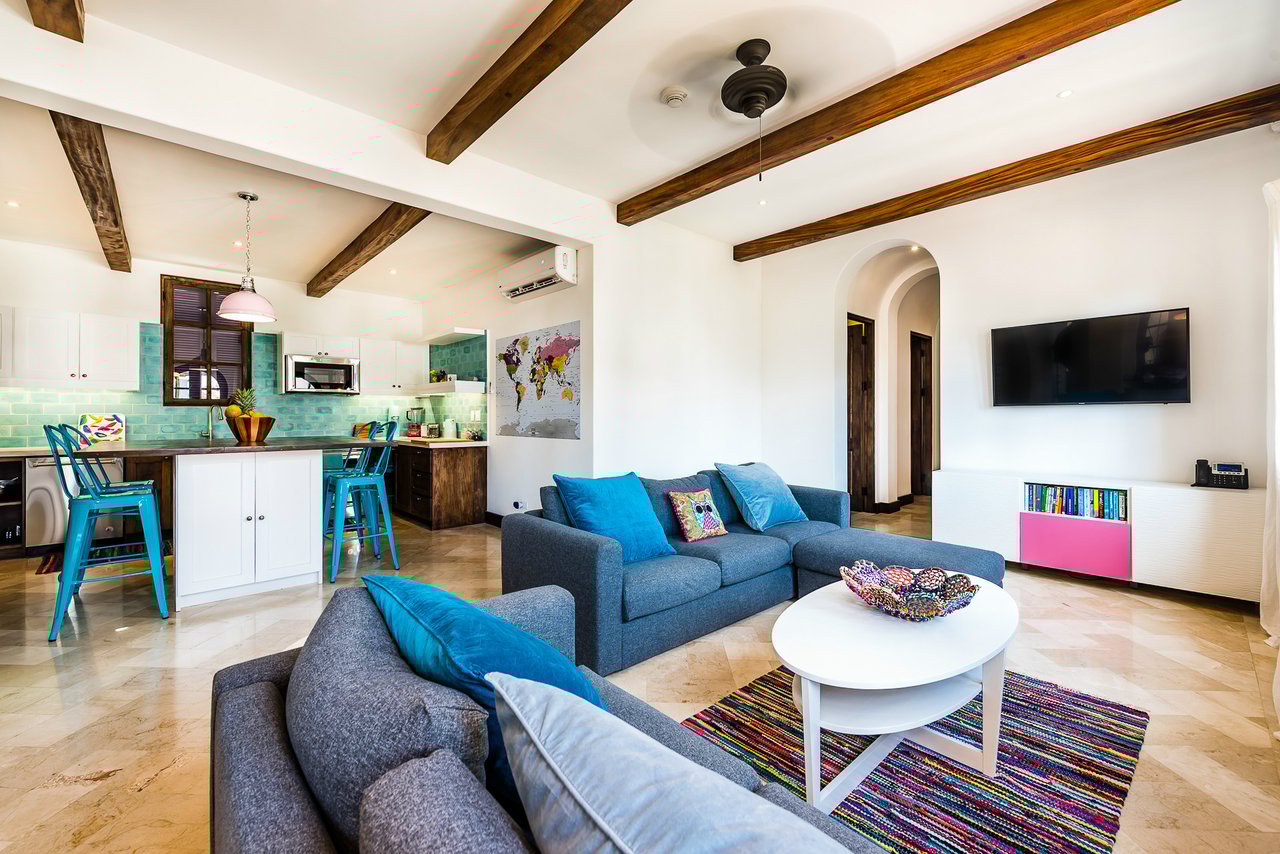2 Plaza Carlota | Elegant 3BR Coastal Home in Las Catalinas’ Premier Plaza