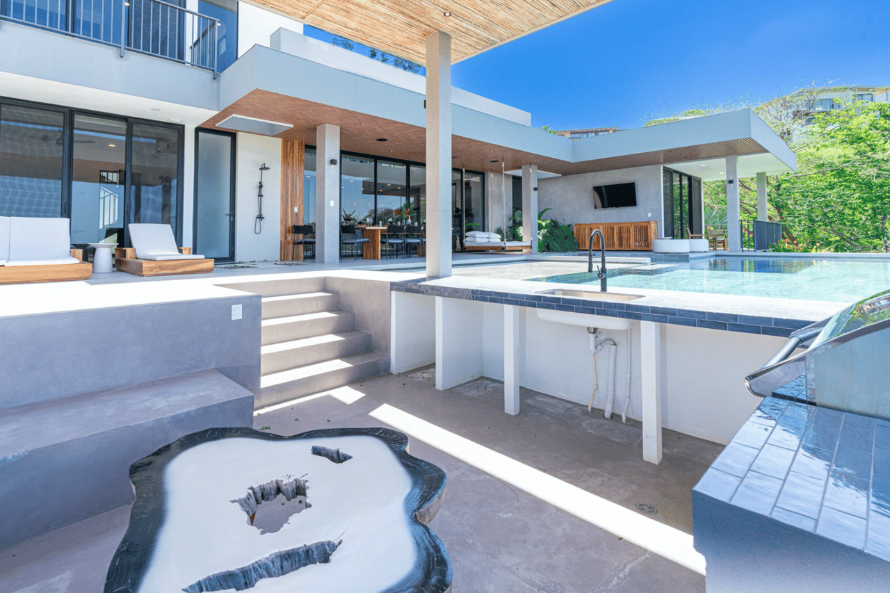Casa Stone - Oceanview Luxury Estate - Pacifico Coastal Living Playas Del Coco