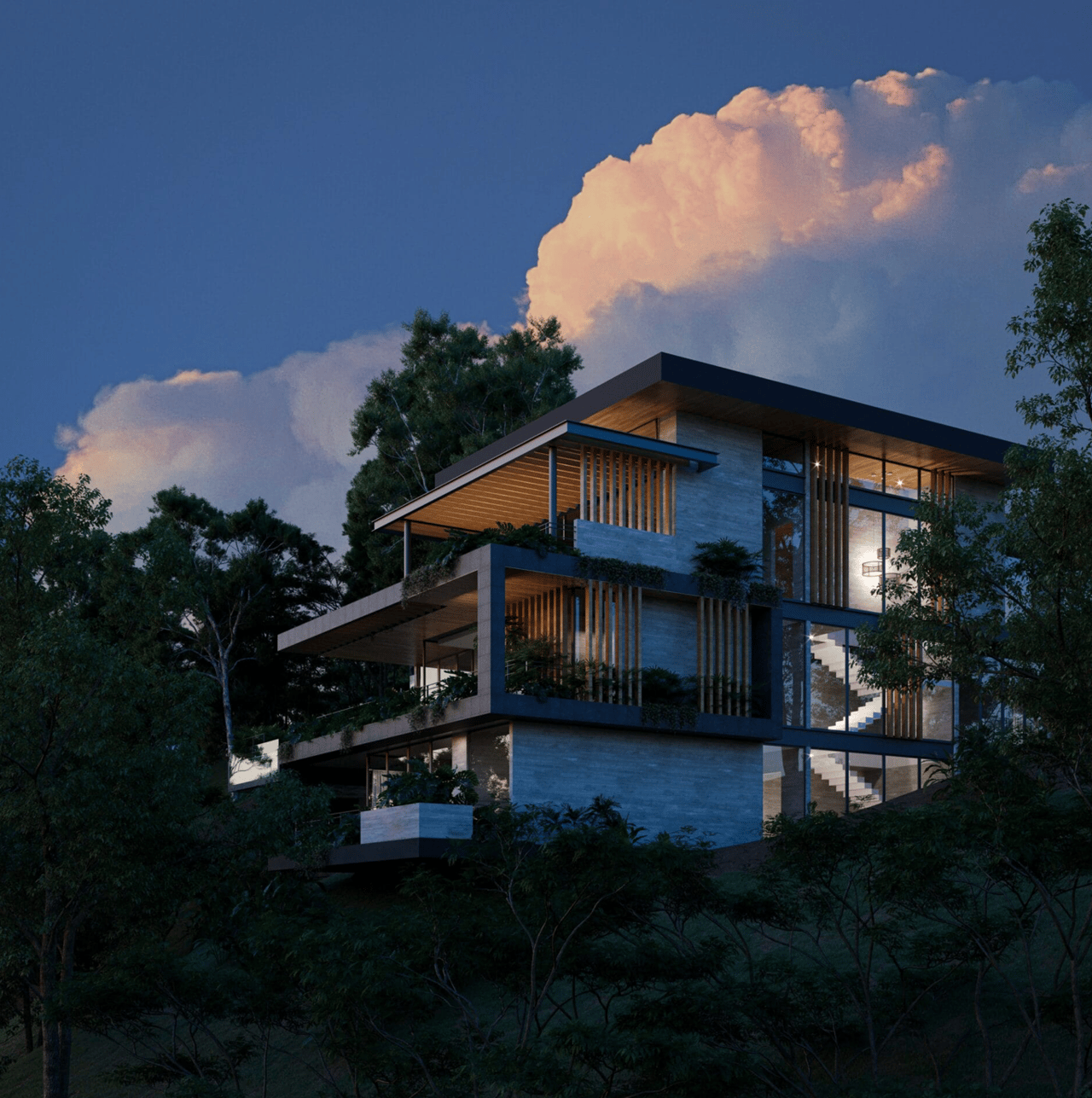 Azure Vista Retreat - Senderos Tamarindo