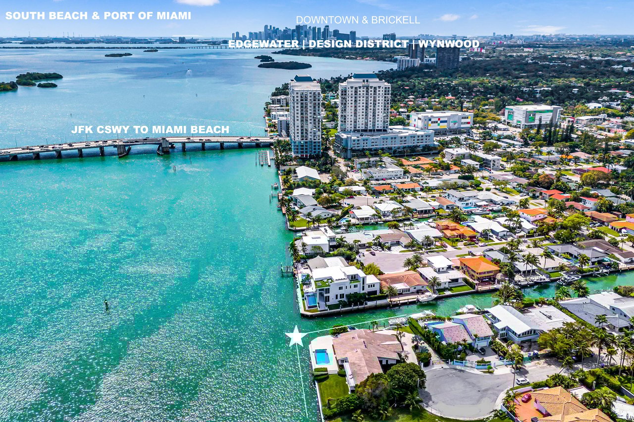 Miami’s Upper East Side Bayfront Residence
