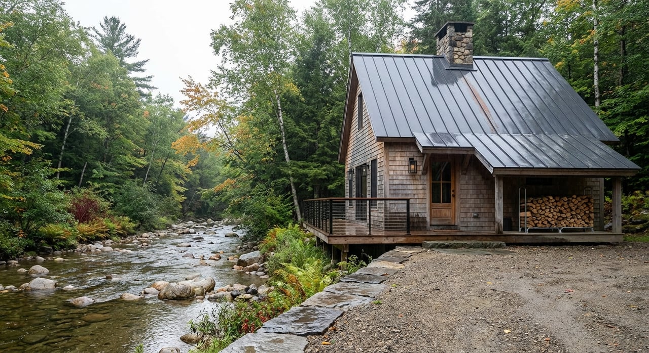 River And Mountain Living In Jamaica, Vermont
