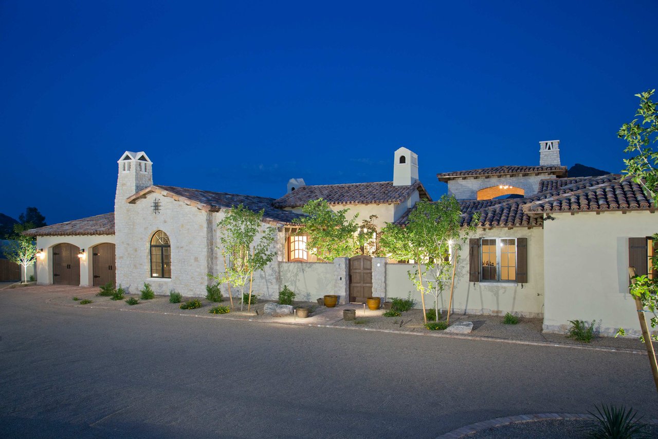 Mediterranean retreat nestled in the heart of Paradise Valley, AZ