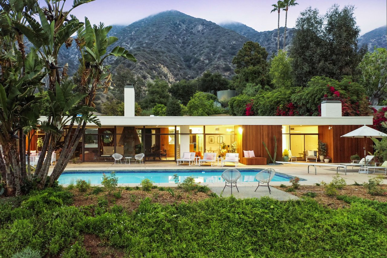 Swedish DJ Lists Updated Mid-Century Modern Home in Pasadena for $3.4 Million